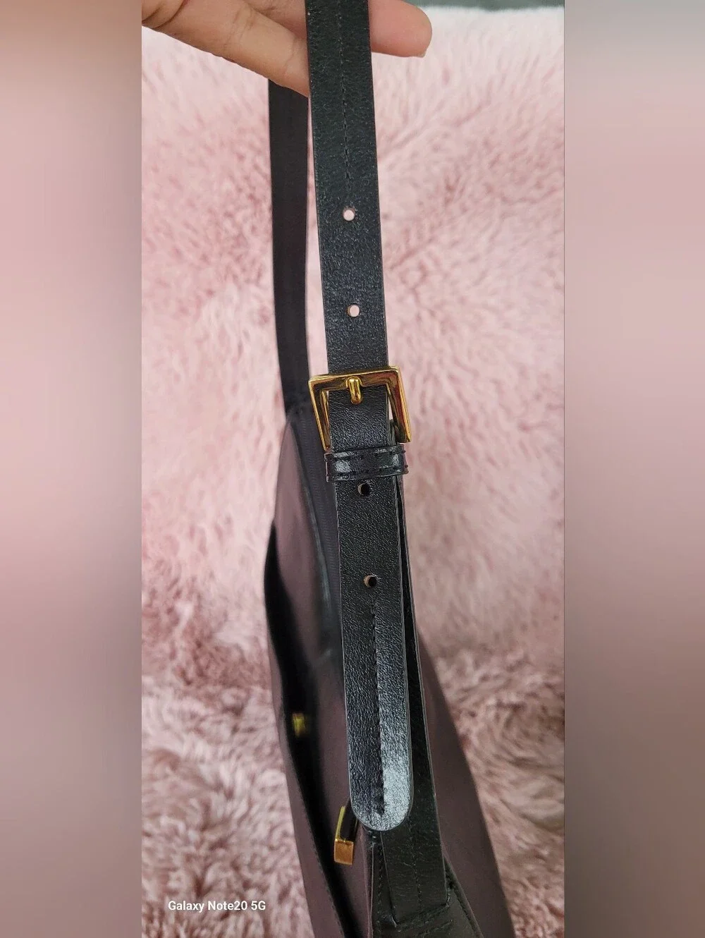 Vintage 70s 80s ETIENNE AIGNER Leather Shoulder Bag Handbag